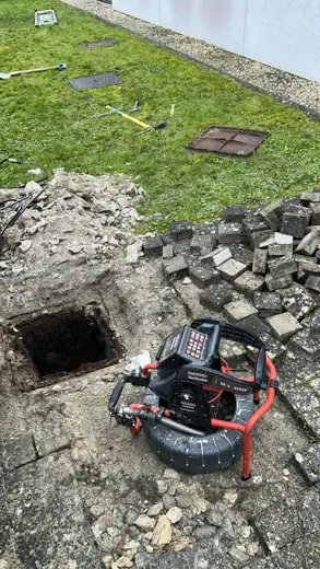 Inspection caméra d'une canalisation avant dégorgement